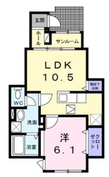 カルム小日向の物件間取画像